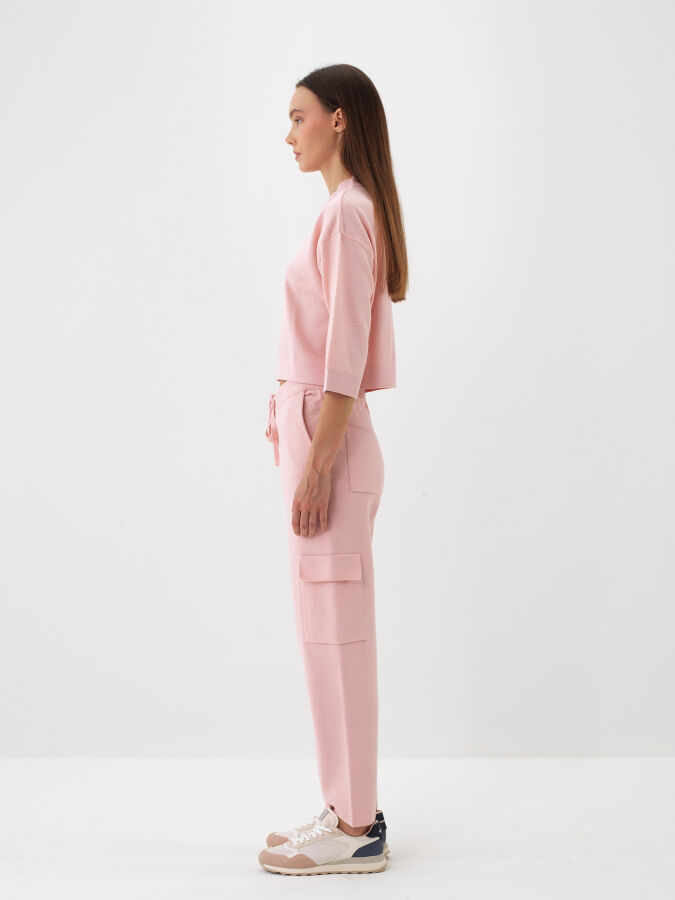 Wool Basic Plain Sweater - Xint