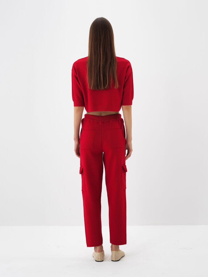 Wool Basic Plain Sweater - Xint