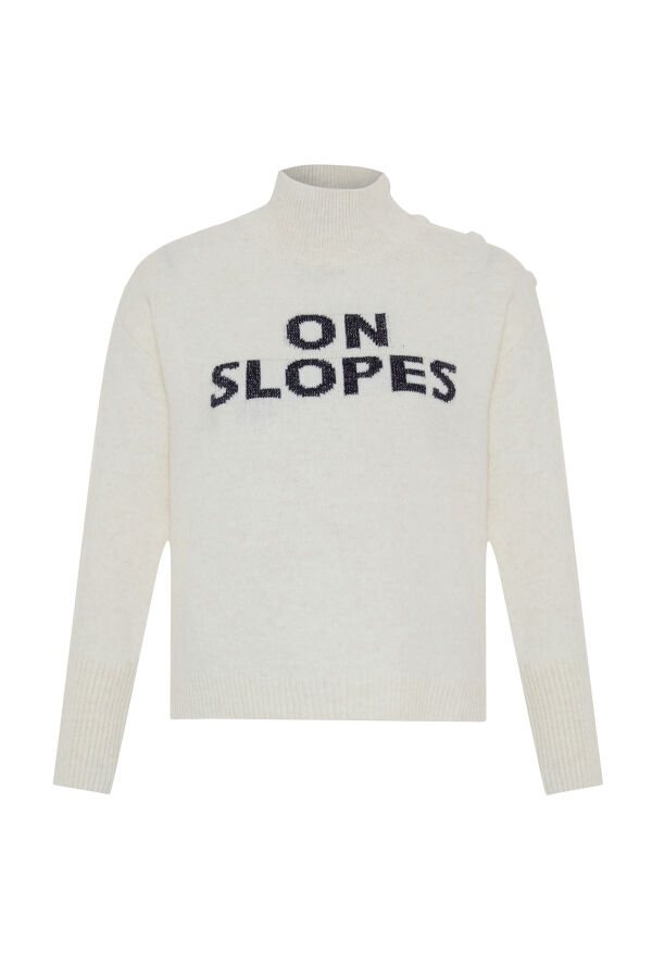 Wool Patterned Sweater - Xint