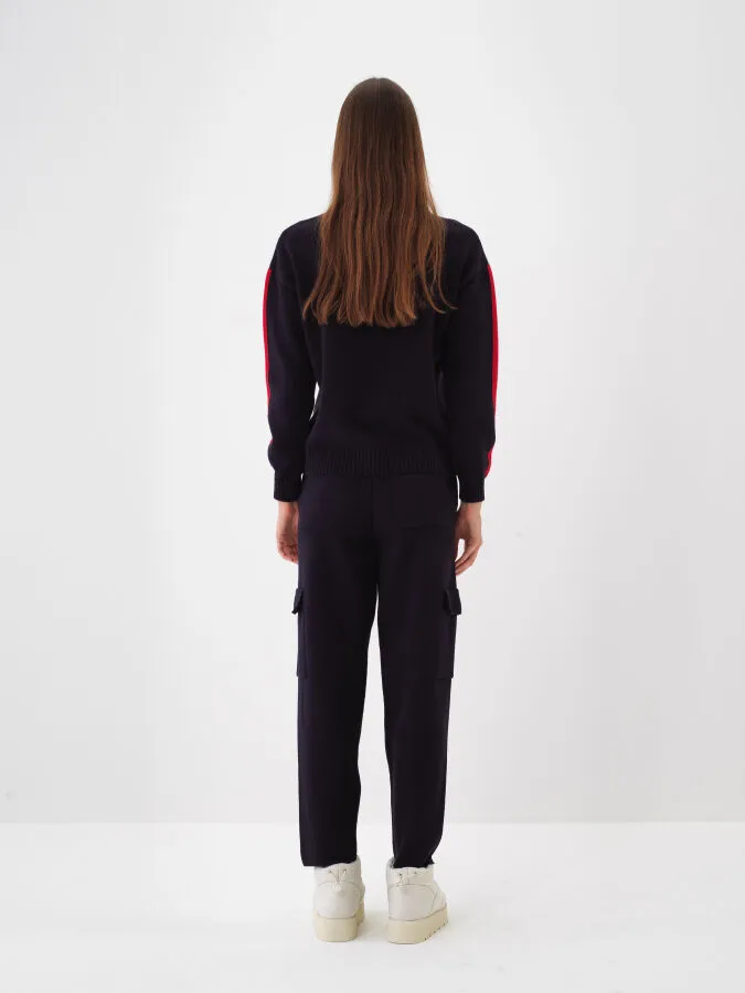 Wool Patterned Sweater - Xint