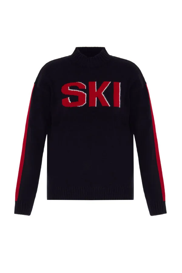 Wool Patterned Sweater - Xint