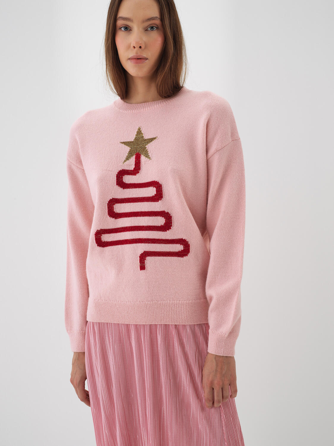 Wool Patterned Sweater