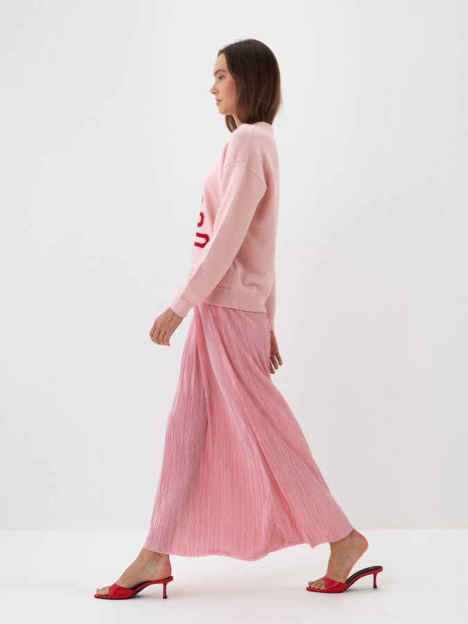 Wool Patterned Sweater - Xint