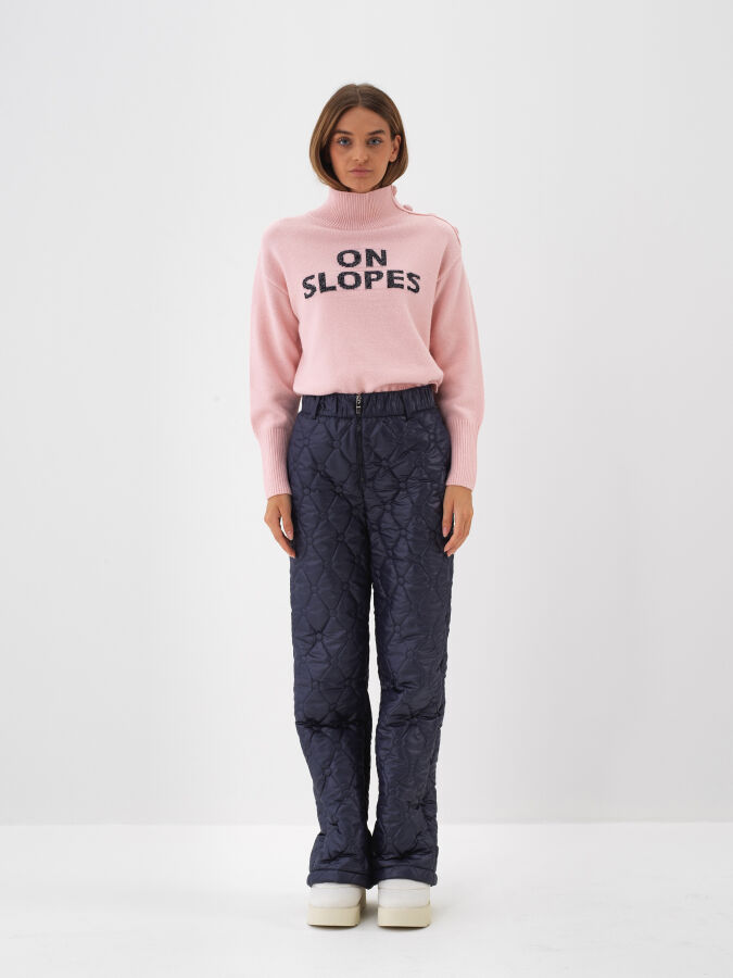 Wool Patterned Sweater - Xint