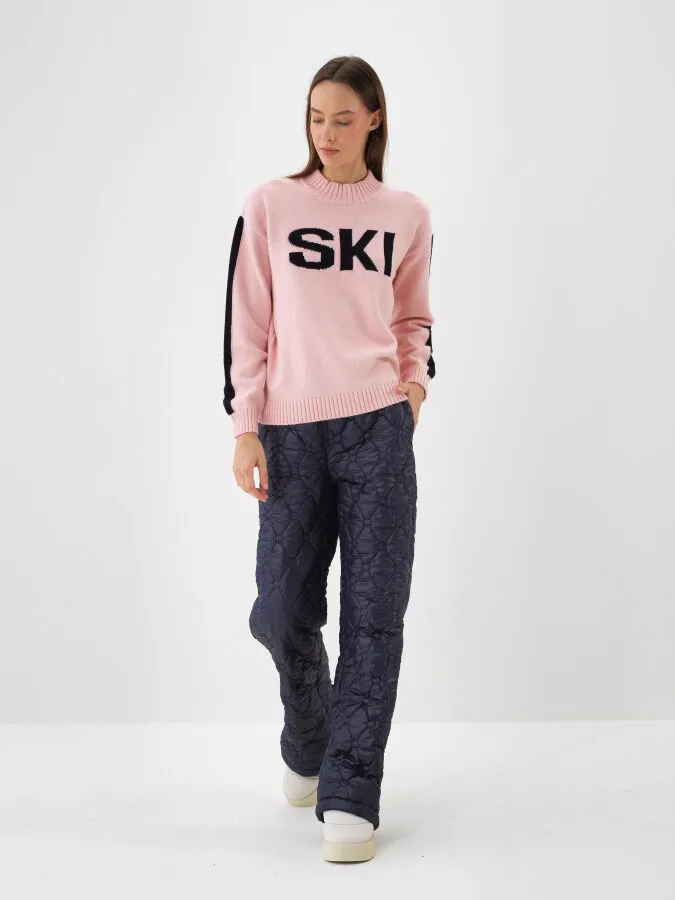 Wool Patterned Sweater - Xint