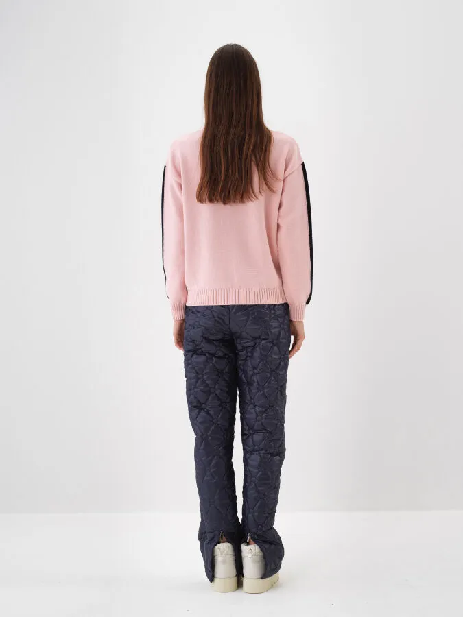 Wool Patterned Sweater - Xint