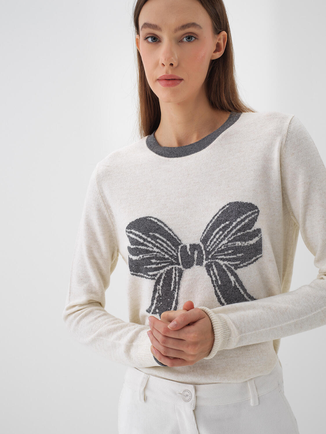 Wool Printed Sweater