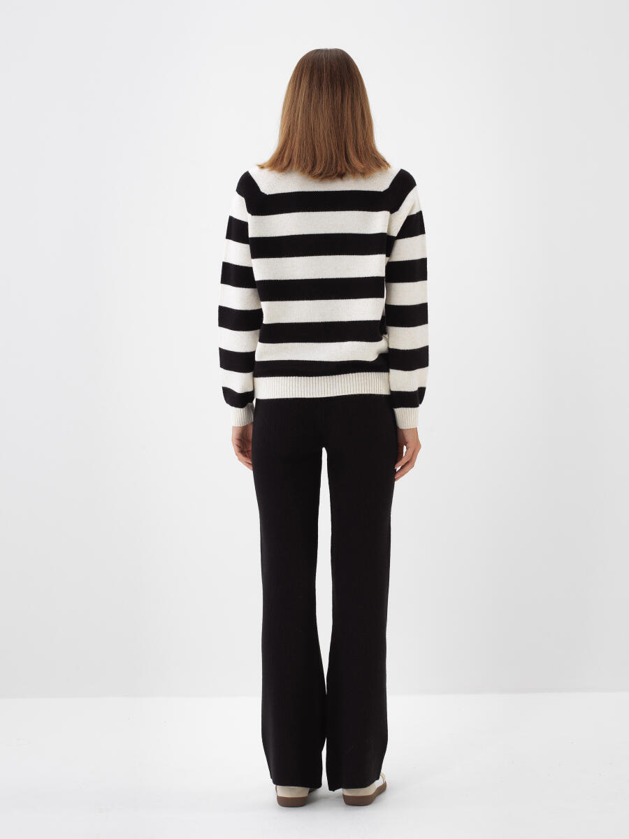 Wool Striped Sweater - 5