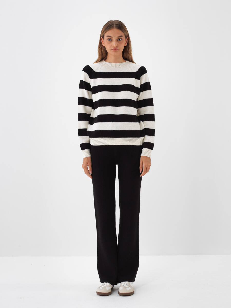 Wool Striped Sweater - 3