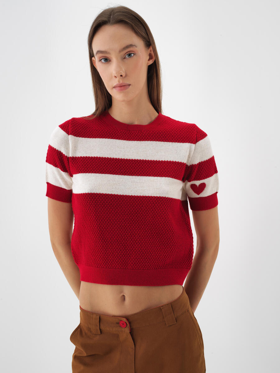 Wool Striped Sweater - 2