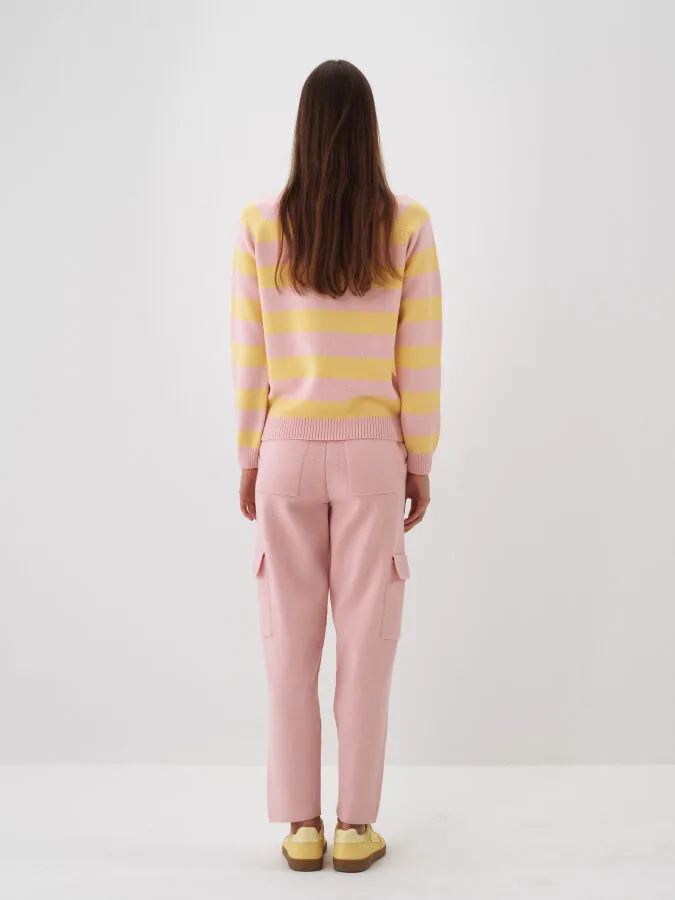 Wool Striped Sweater - Xint