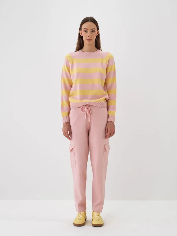 Wool Striped Sweater - Xint