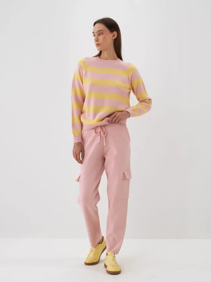 Wool Striped Sweater - Xint