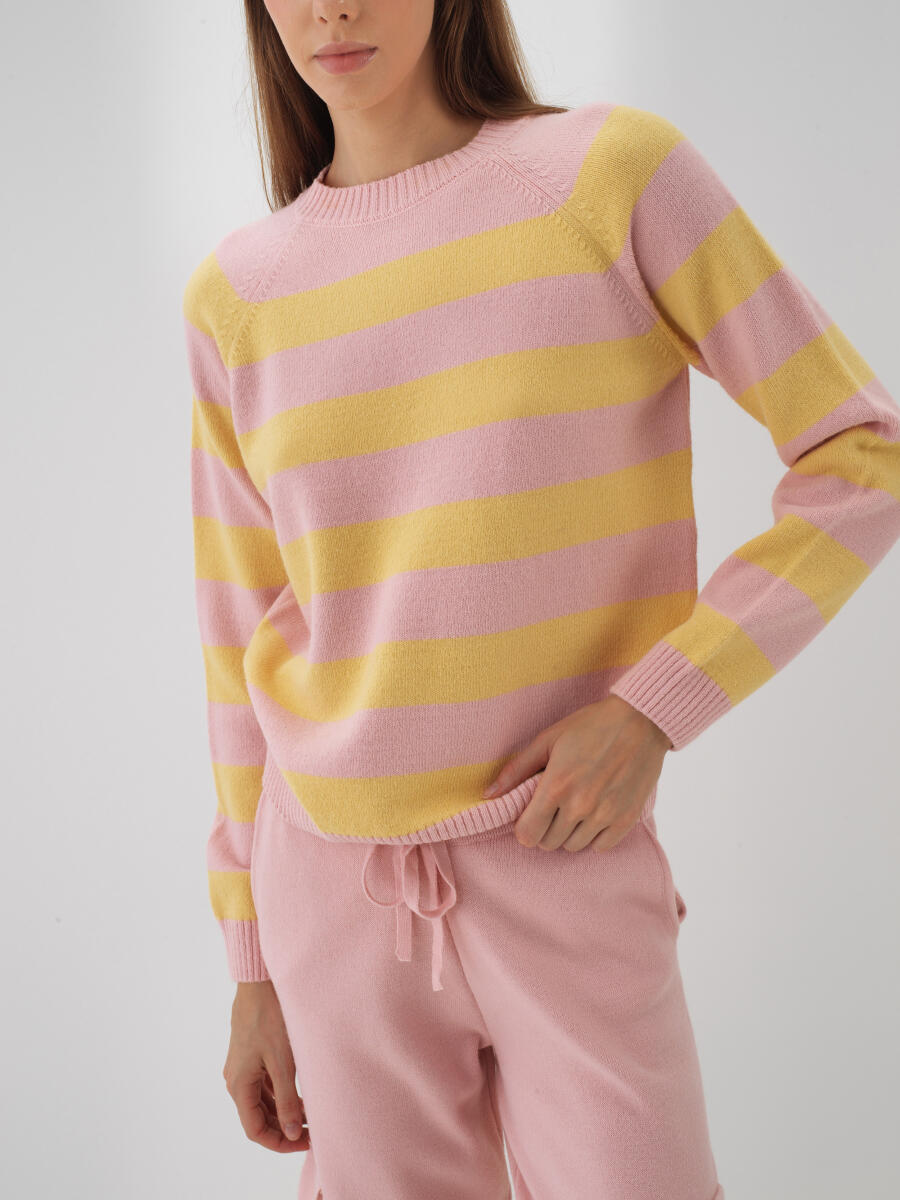 Wool Striped Sweater - 1