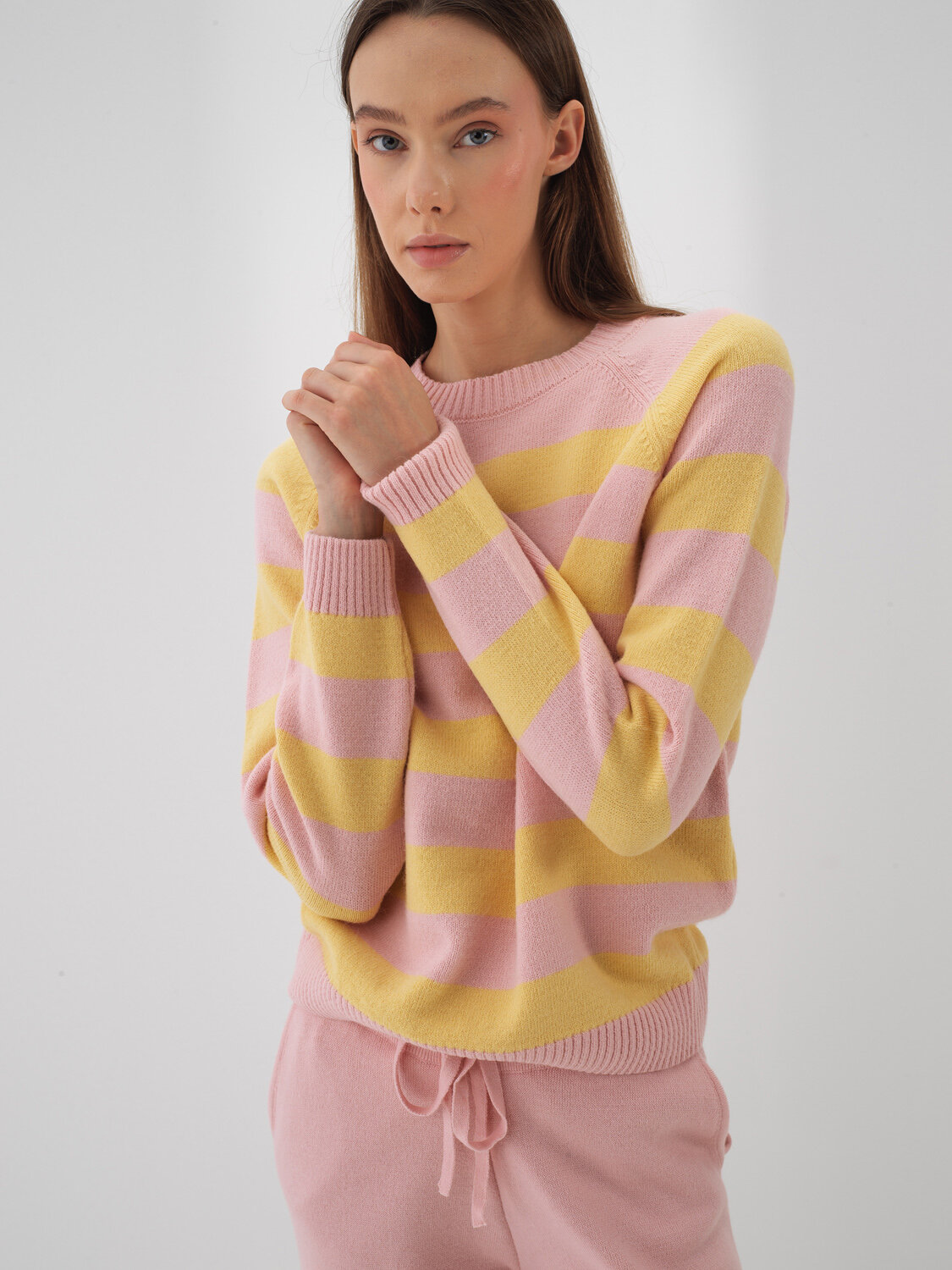 Wool Striped Sweater - Xint