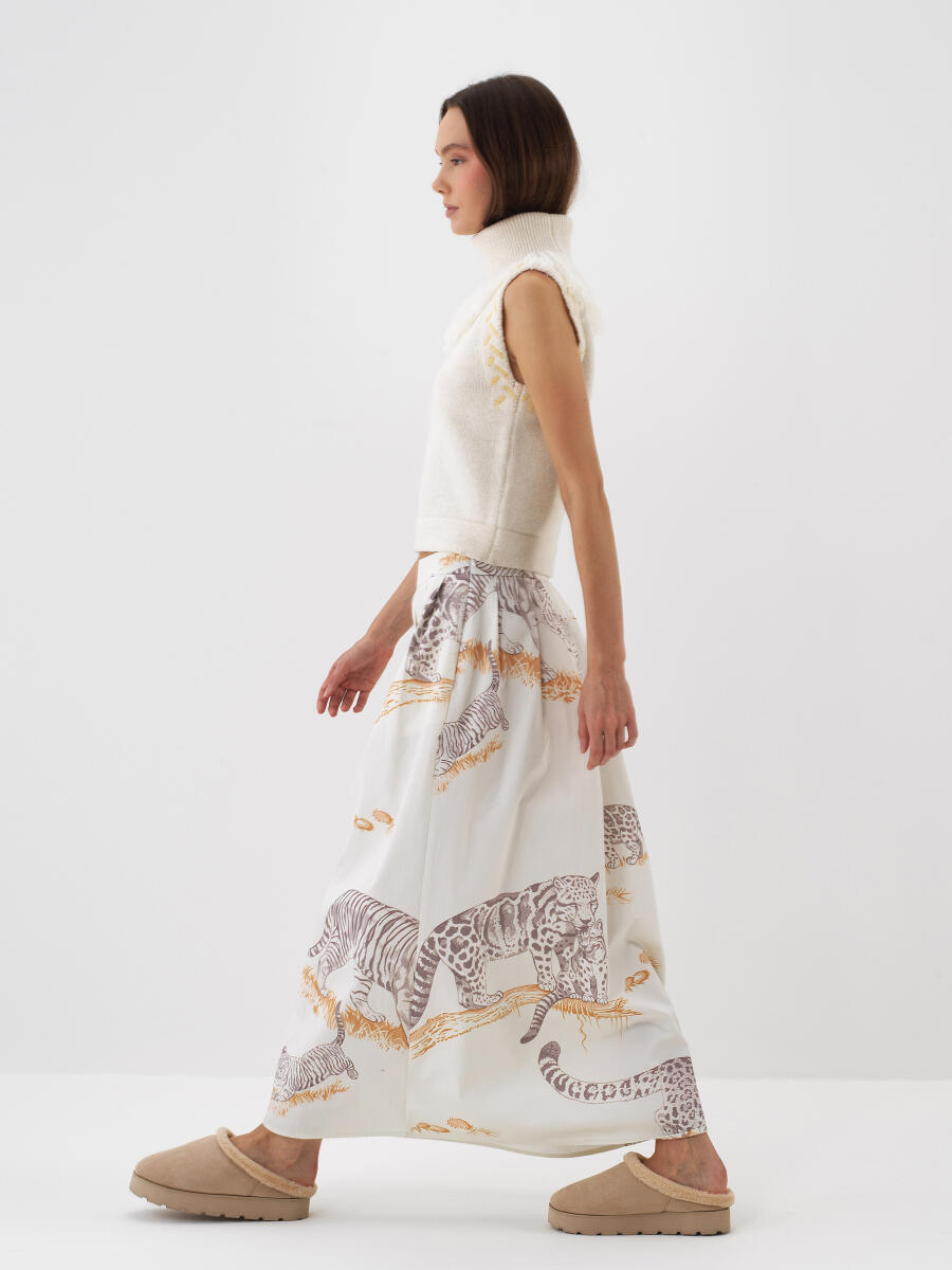 Wool Sleeveless Sweater - 4