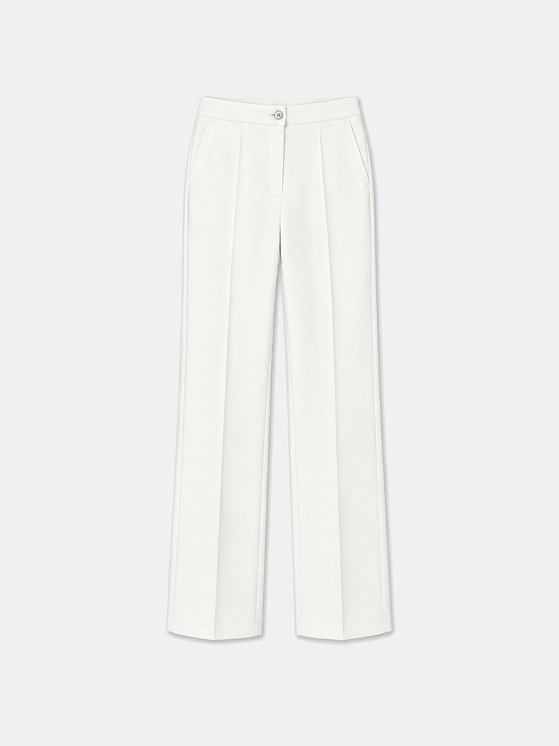 Ecru Cotton Textured Oversize Sweat Pants
