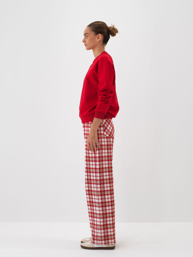 Cotton Printed Sweatshirt - Xint