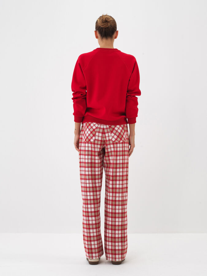 Cotton Printed Sweatshirt - Xint