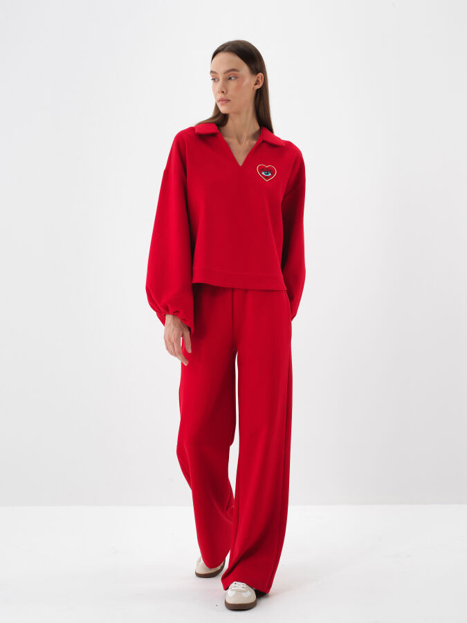 Cotton Printed Sweatshirt - Xint