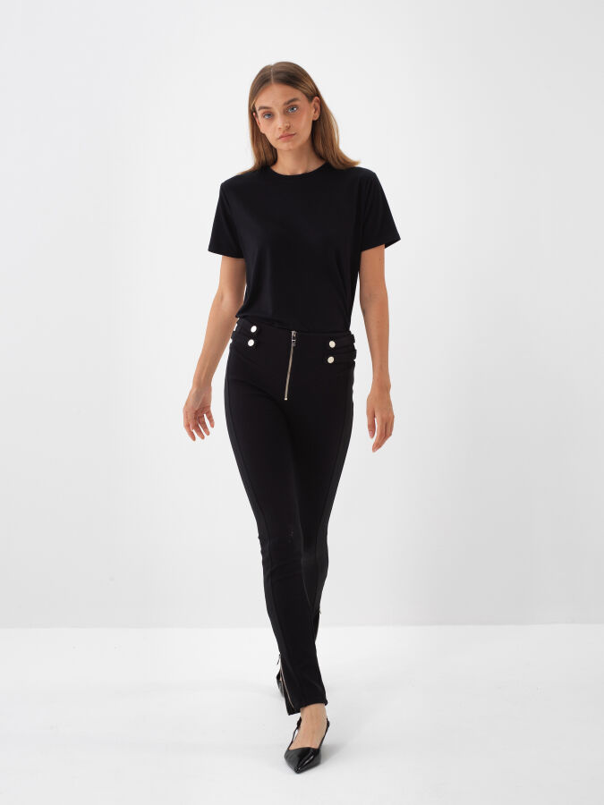 Plain Cotton Leggings - Xint