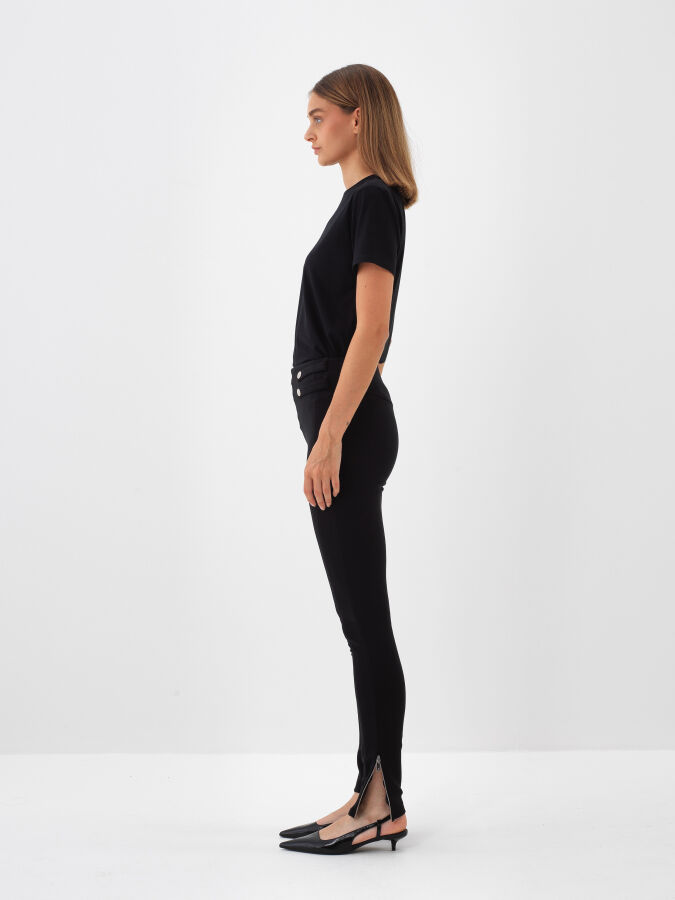 Plain Cotton Leggings - Xint