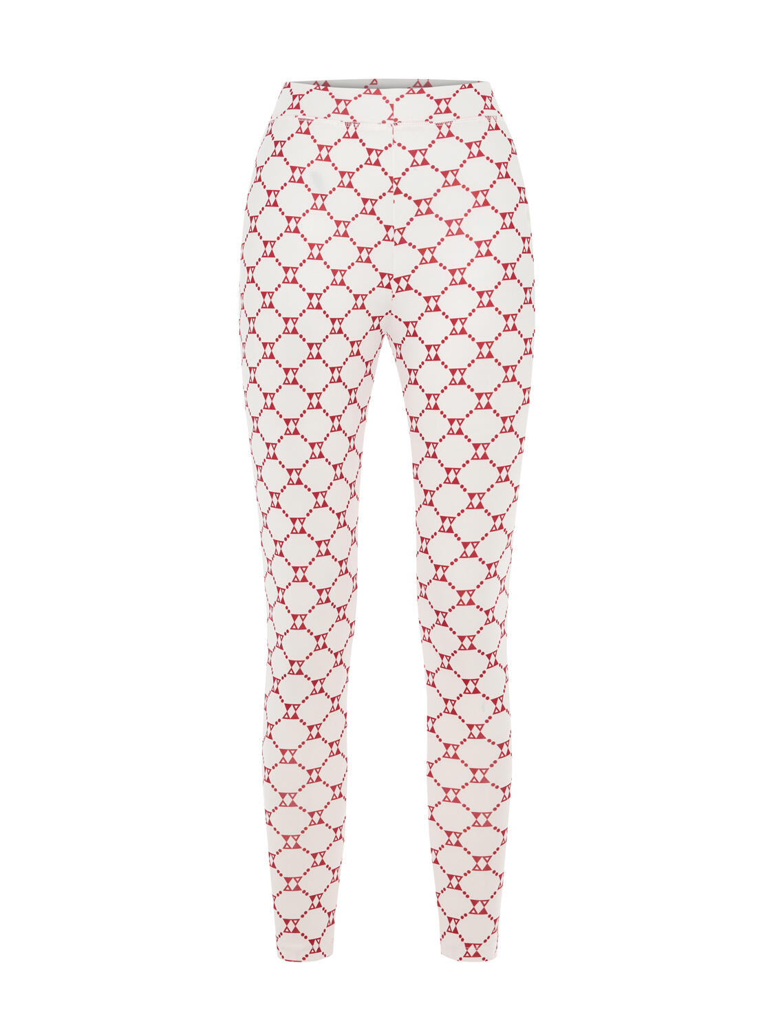 Ecru Flexible Textured Slim Fit Tights - 3