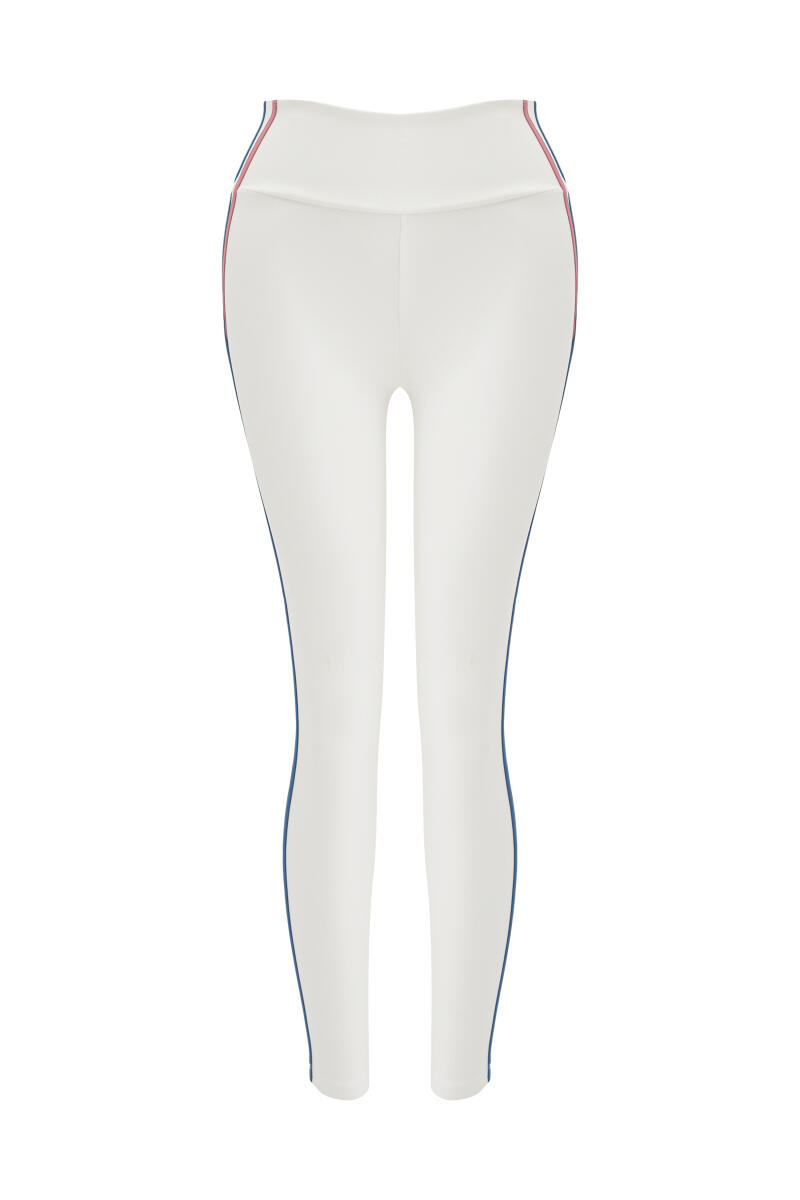 White Slim Fit Tights - 4