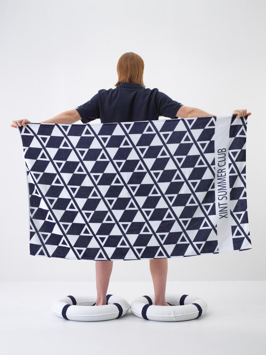 White Regular Fit Towel - 2