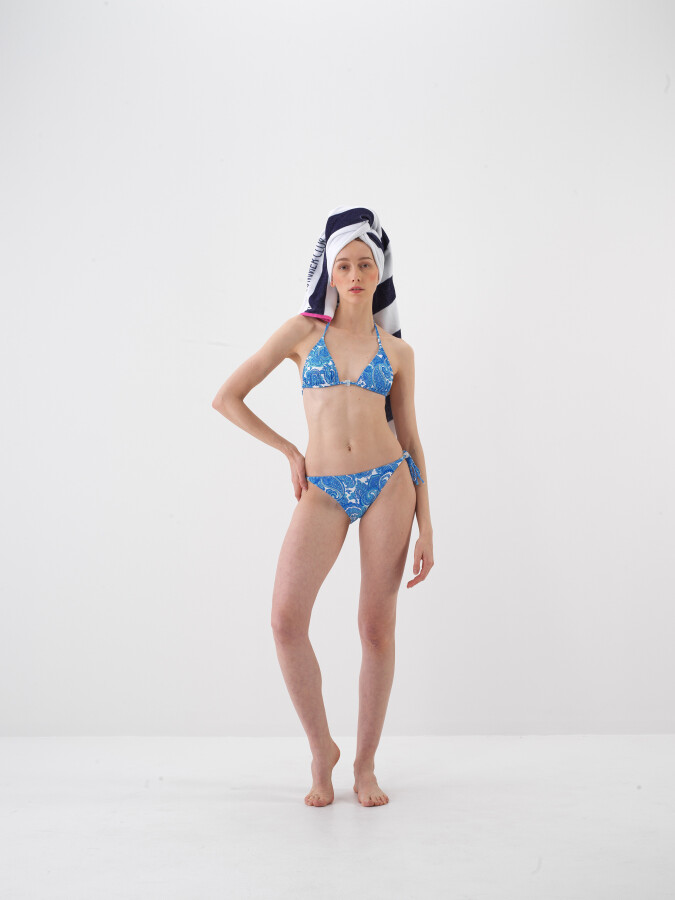 White Regular Fit Towel - 4