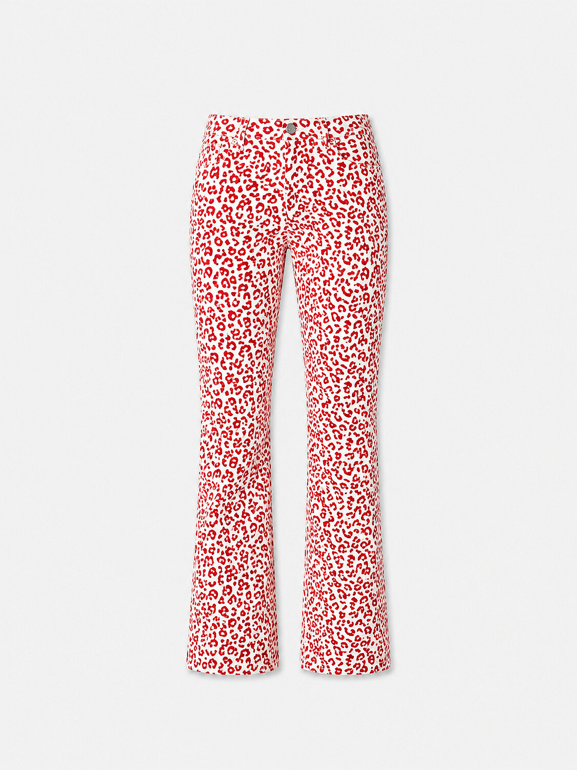 Cotton Leopard Print Pants - 5