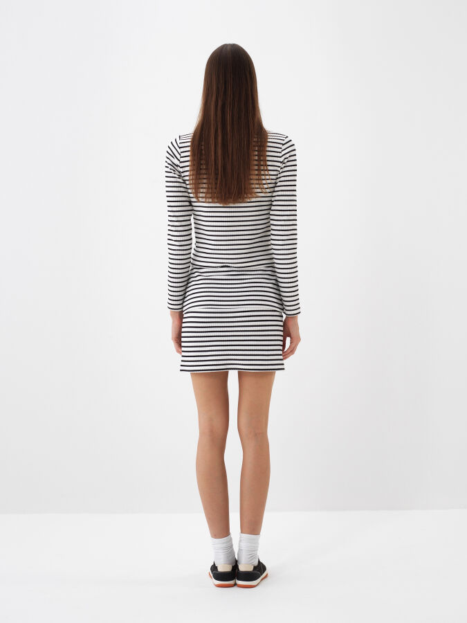 Striped Cotton T-Shirt - Xint