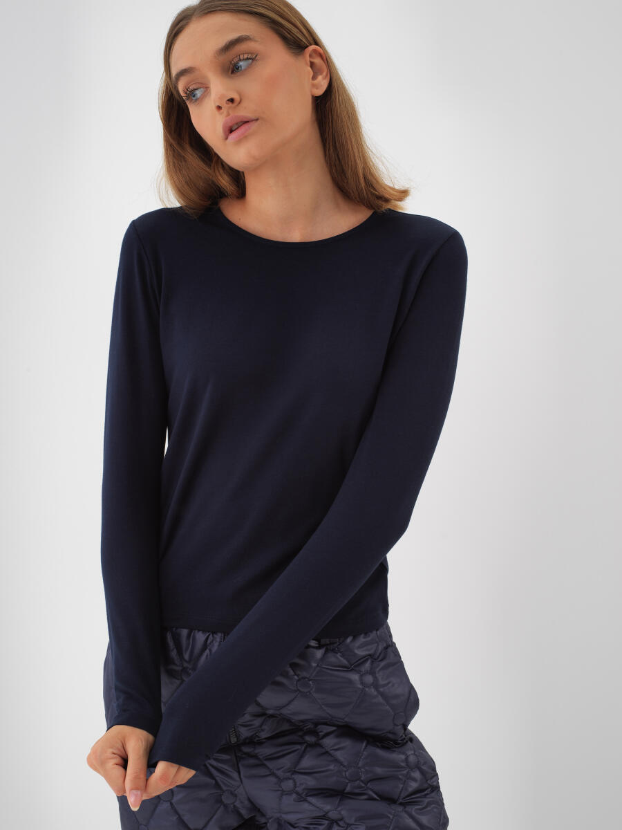 Modal Cotton Basic T-Shirt - 1