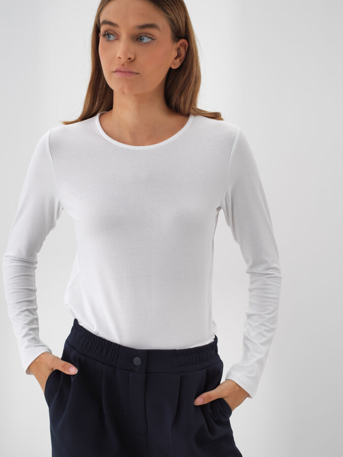 Modal Cotton Basic T-Shirt - Xint