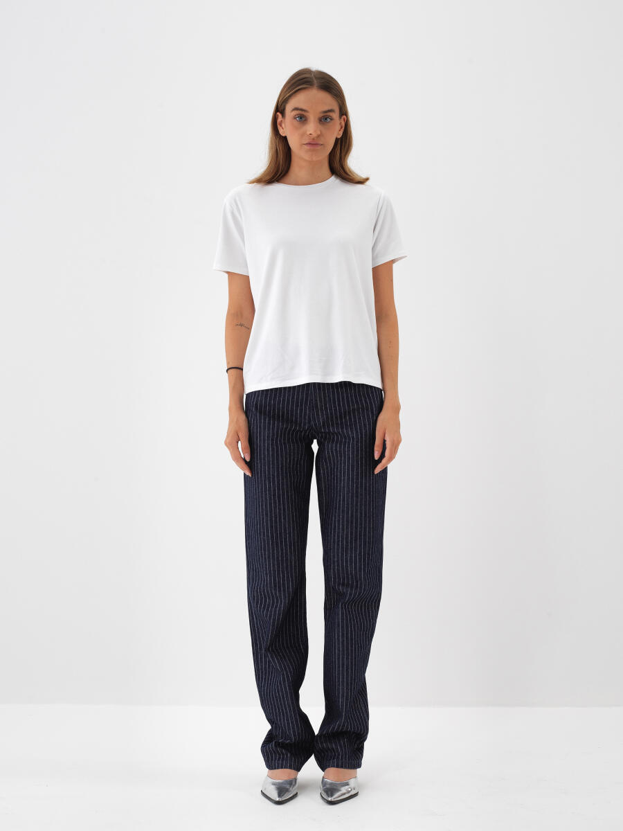 Modal Cotton Basic T-Shirt - 2