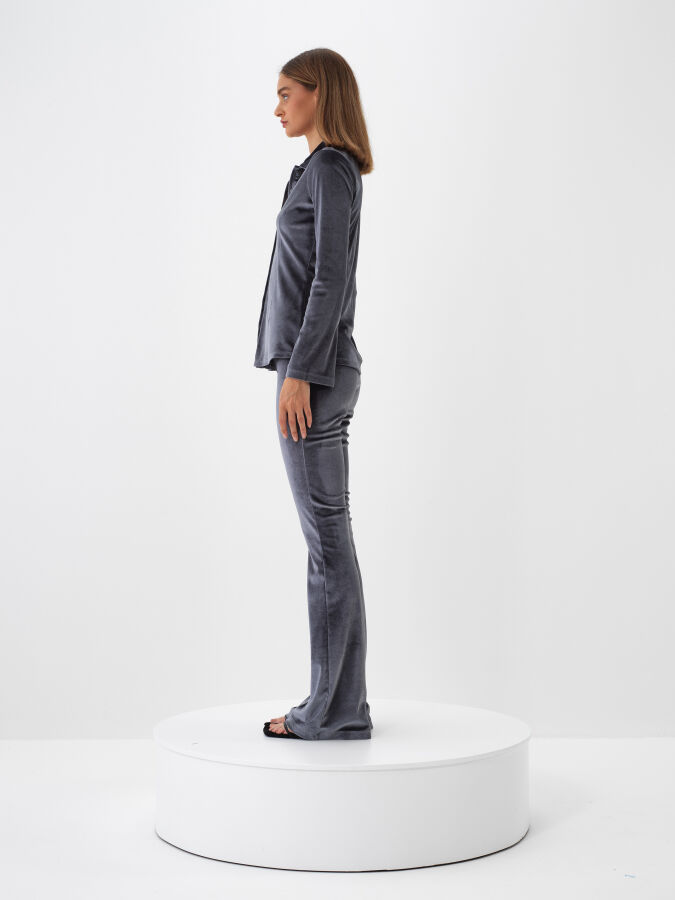 Corduroy Shiny Shirt - Xint