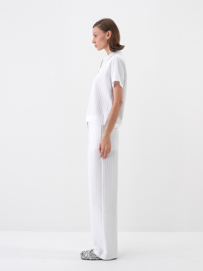 White Oversize Cotton T-Shirt - 3