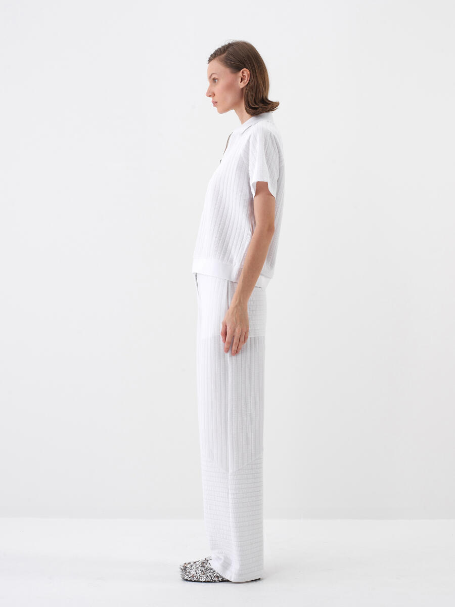 White Oversize Cotton T-Shirt - 3