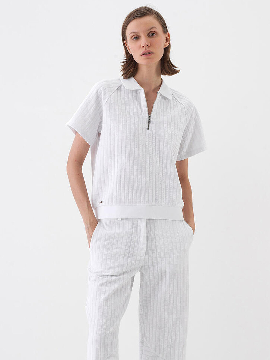 White Oversize Cotton T-Shirt