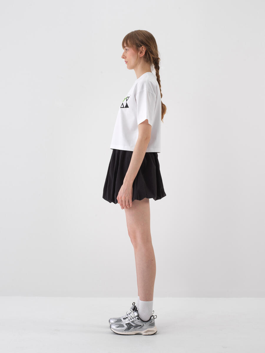 White Oversize Cotton T-Shirt - 3