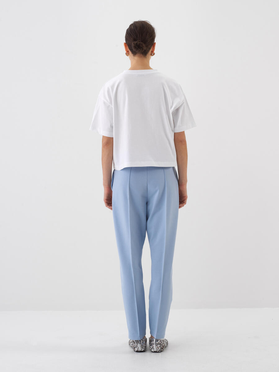 White Oversize Cotton T-Shirt - 6