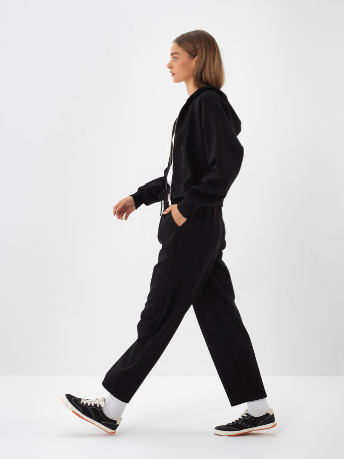 Cotton Sweatshirt Jacket - Xint