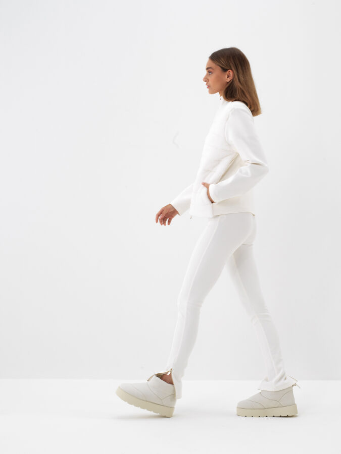 Cotton Sweatshirt Jacket - Xint