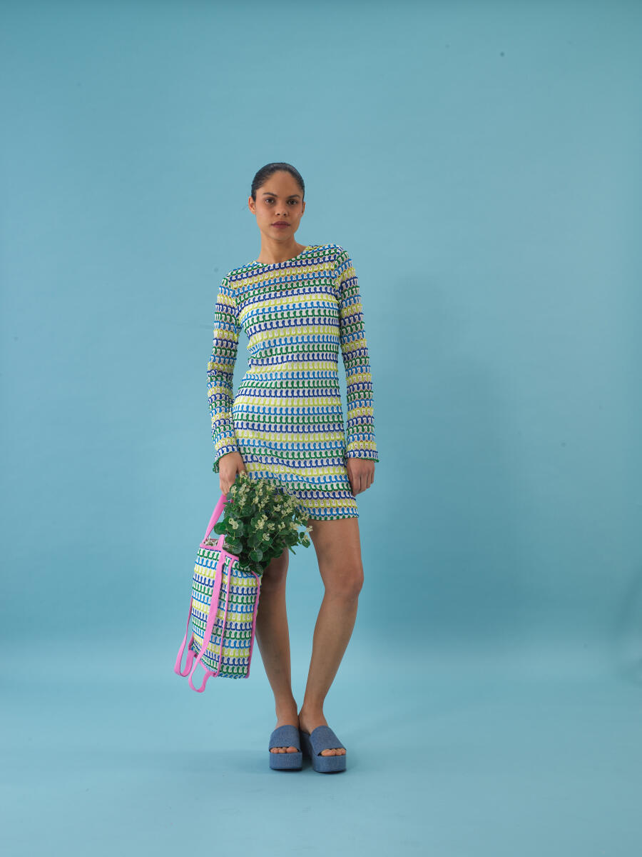 Xint Wholesale Blue Cotton Bag - 2