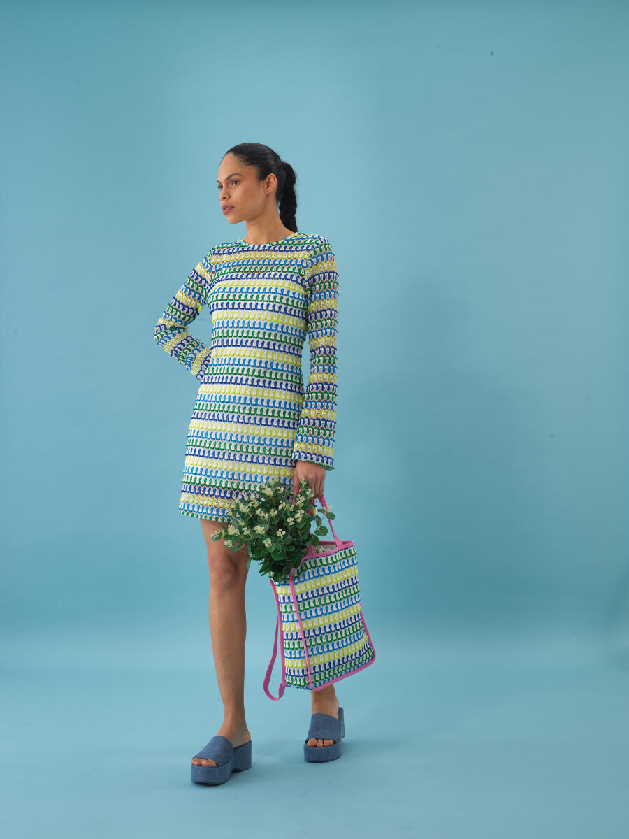 Xint Wholesale Blue Cotton Bag - 4